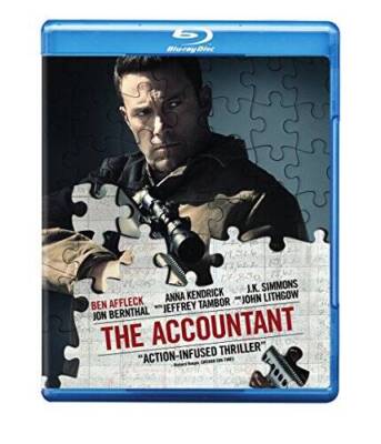The Accountant (Blu-ray  DVD  Digital HD Ultraviolet) - Blu-ray - GOOD