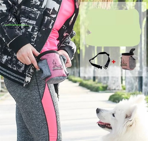 Puppy Pet Dog Obedience Training Treat Feed Bait Food Snack Pouch Belt Bags UK - Picture 15 of 45