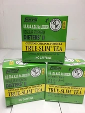 Nuevo Regular Strength Dieters' II True-Slim Tea - 真草减肥茶 detox (3 packs)