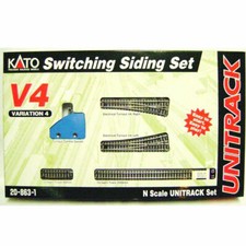 Kato N SCALE 20863 Switching Siding Variation 4 Train Unitrack Set NEW in BOX