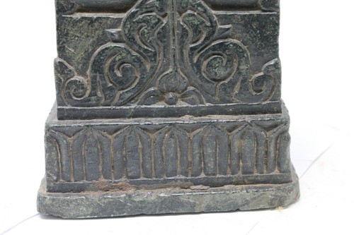 Antique Original Slate Stone Pillar Column Base Candle Stand Collectible NH6318 - Picture 3 of 12