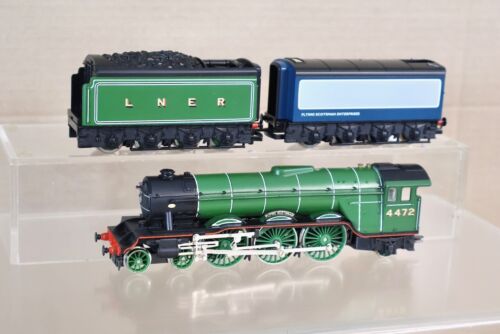 HORNBY R098 LNER 4-6-2 CLASS A3 LOCOMOTIVE 4472 FLYING SCOTSMAN TWIN TENDER oj - Photo 2 sur 13