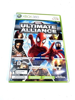 Marvel: Ultimate Alliance & Forza 2 (Microsoft Xbox 360, 2007) COMPLETE