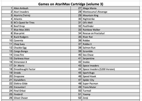 AtariMax: Juego de 3 cartuchos - Imagen 4 de 14