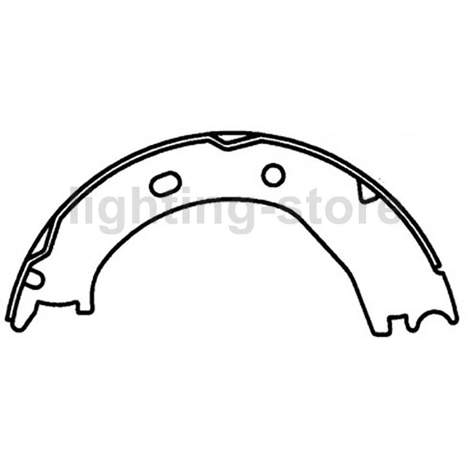 Kit de 2 herrajes de freno de estacionamiento trasero para Dodge Ram 1500 2002 Foto 4 de 4