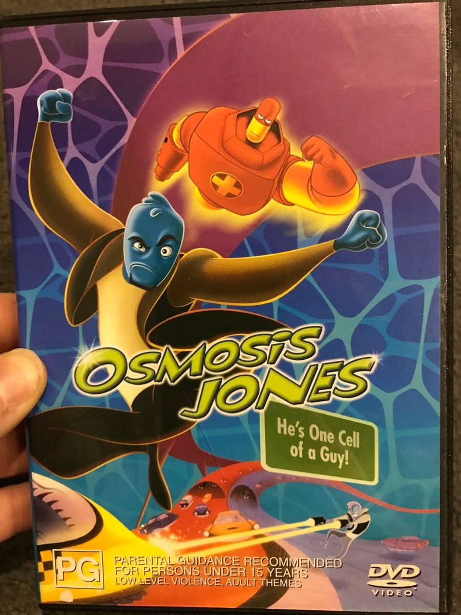 Osmosis Jones region 4 DVD (2001 animated comedy movie