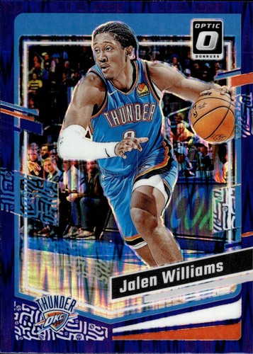 2023-24 Panini Donruss Optic - Jalen Williams #188 Purple Prizm - Bild 1 von 2