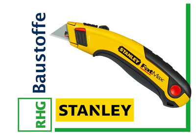 STANLEY 7-10-778 Messer mit einziehbarer Klinge Cuttermesser + 5 Klingen