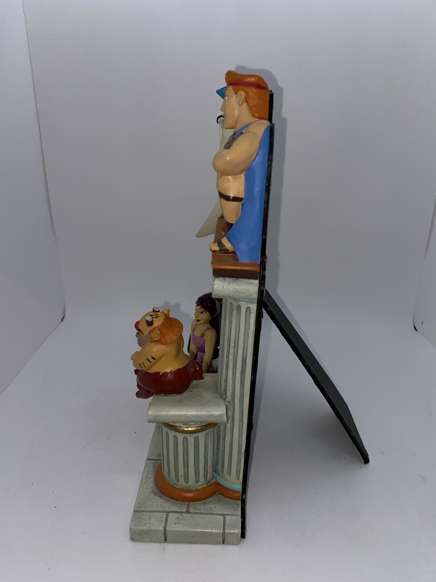 DISNEY HERCULES MEGARA MEG PHIL PEGASUS FIGURAL RESIN PHOTO FRAME
