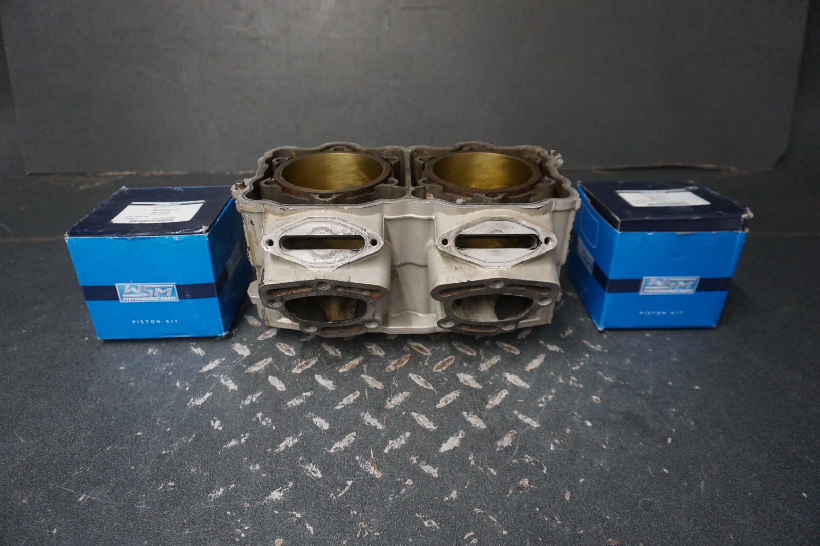 SeaDoo BORED & HONED .5mm Over OEM 951 DI Engine Cylinder Jug & Piston