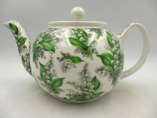 A 2 cup teapot in Lily of the Valley design.