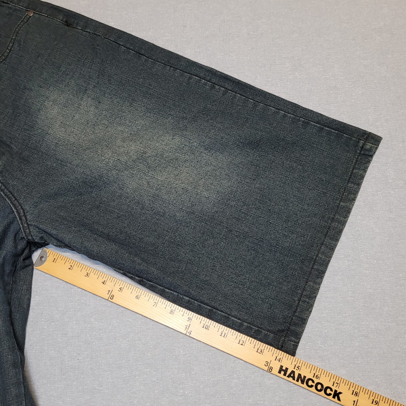 EMCEE Premium Denim Men’s Blue Jean Shorts Size 36 Gem