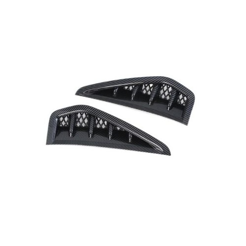 For Dodge Ram TRX 2022 2023 Matte Carbon Fiber Side Fender Vent Intak Cover Trim - Picture 5 of 9