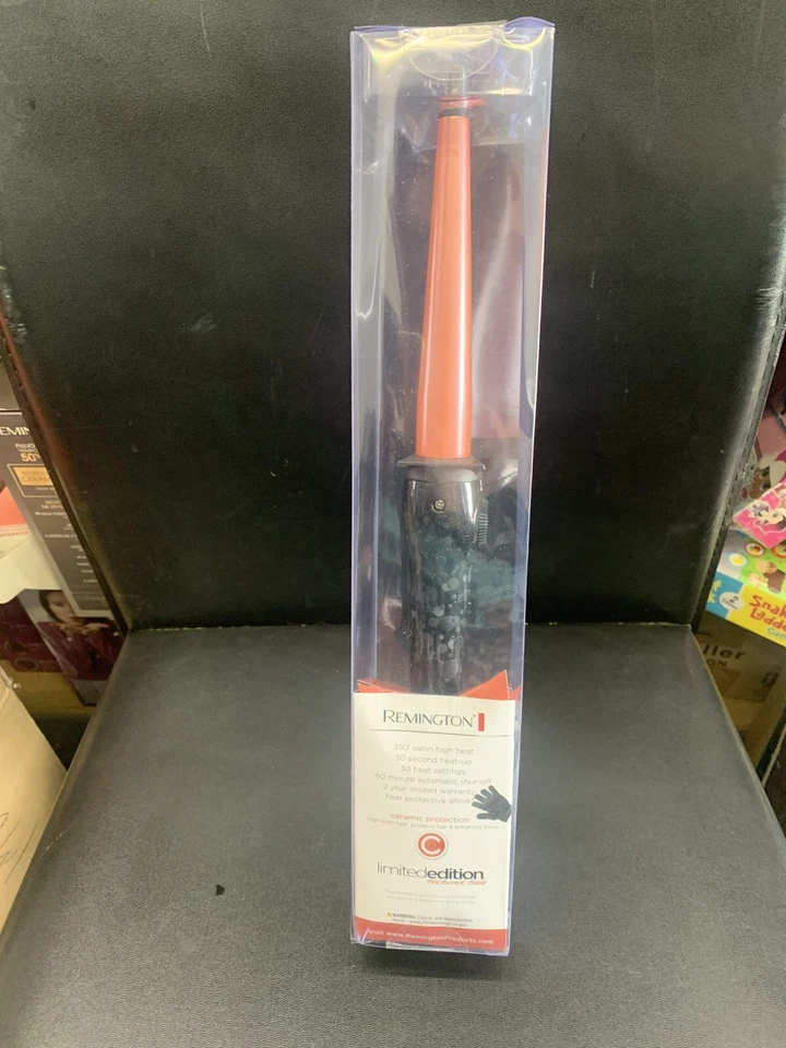 Varita rizadora Remington edición limitada negra/melocotón Foto 2 de 2