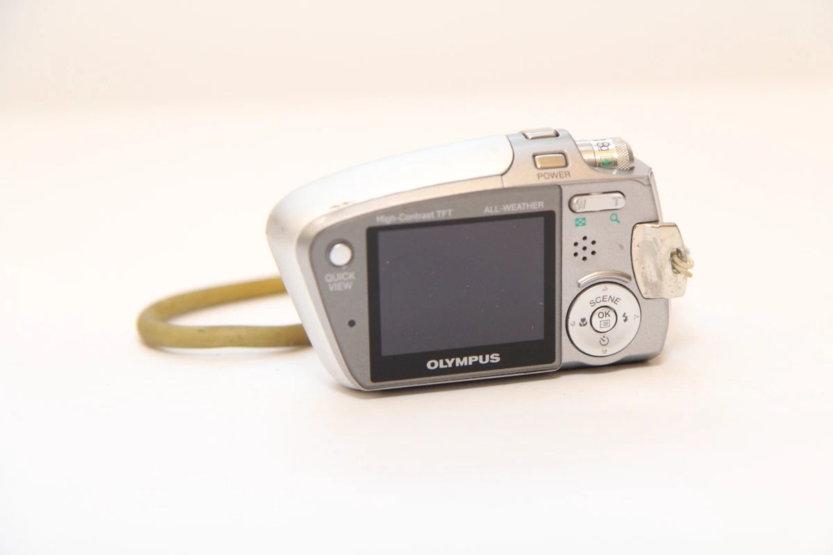 Vintage OLYMPUS μ-Mini Digital 4MP All-Weather Digital Camera High-Contrast TFT