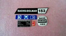 Zestaw naklejek do piły łańcuchowej Sachs-Dolmar 153