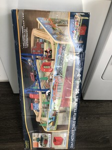 maxim enterprise 100pc mountain train set with activity table