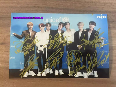 BTSサイン入りフォトカード K-POP アイドル s-l400.jpg