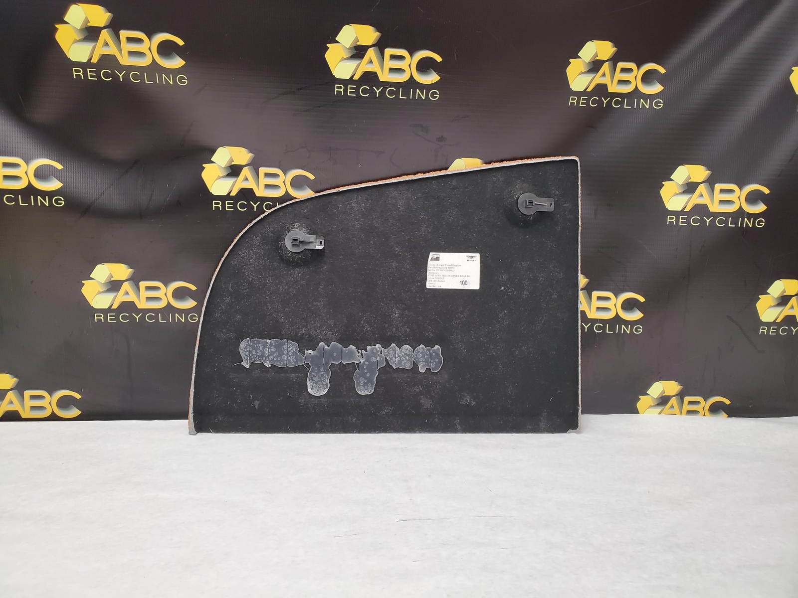 2007 Bentley Flying Spur Rear Trunk Trim Panel Right RH (Saddle) BENTLEY 07 OEM