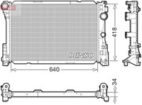 Denso KüHler WasserküHler MotorküHler FüR Mercedes SLK SL R172 R231 X218 X204