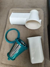 Presto Salad Shooter ChipShot REPLACEMENT  Food Guide & Cone Blade w/ Ring