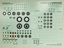 3 ADEPTUS MECHANICUS TRANSFER SHEETS WARHAMMER 40000 40K