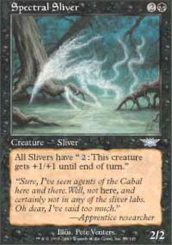 Spectral Sliver ~ Lightly Played Legions MTG Magic UltimateMTG Black Card - Picture 1 of 1