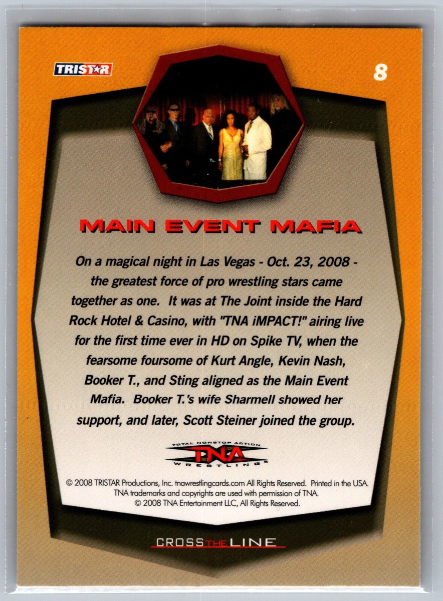 2008 Tristar TNA Main Event Mafia #8 TNA Debut Wrestling Trading