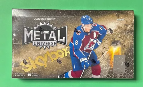 2022-23 UPPER DECK SKYBOX METAL UNIVERSE HOCKEY HOBBY BOX SEALED