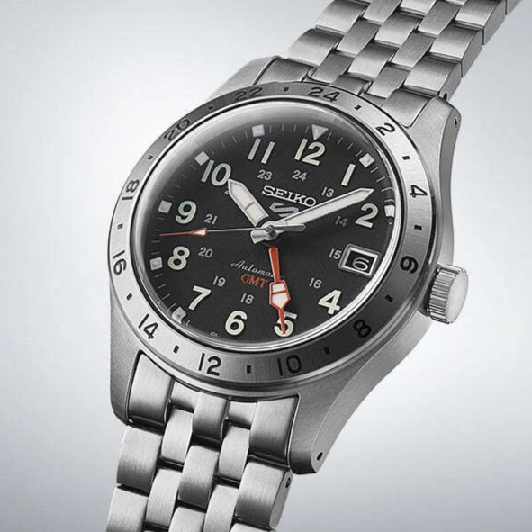 SEIKO 5 Sports SBSC011 Field Sports Style GMT Mechanical Automatic 