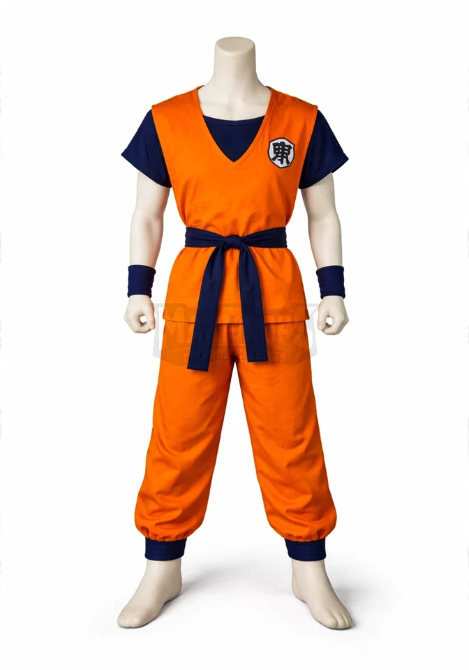 Inspired Goku Orange Kakarot Cosplay Costume | Anime Outfit - Image 2 of 4