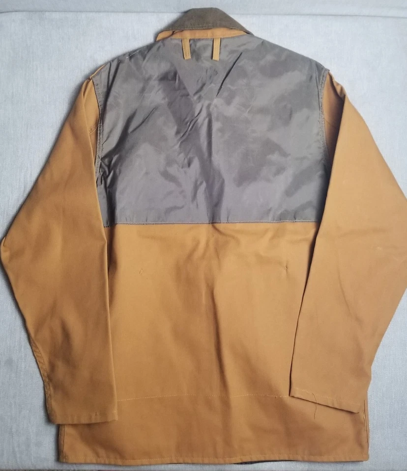 Vtg NWT SAFTBAK Game Hunting Jacket Heavy Duty Duck Canvas Corduroy Collar Sz S - Image 2 of 4