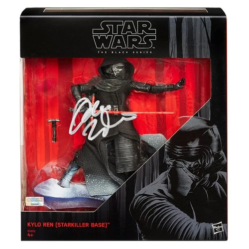 Adam Driver Autographed Star Wars Force Awakens Kylo Ren Starkiller Base Figure