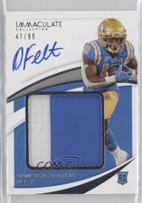 2021 Immaculate Collegiate Premium Rookie /99 Demetric Felton Patch Auto 0c3