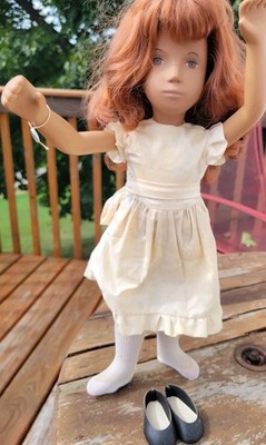 Vintage 16'' Sasha Doll 108 Redhead Tag No box England READ Description