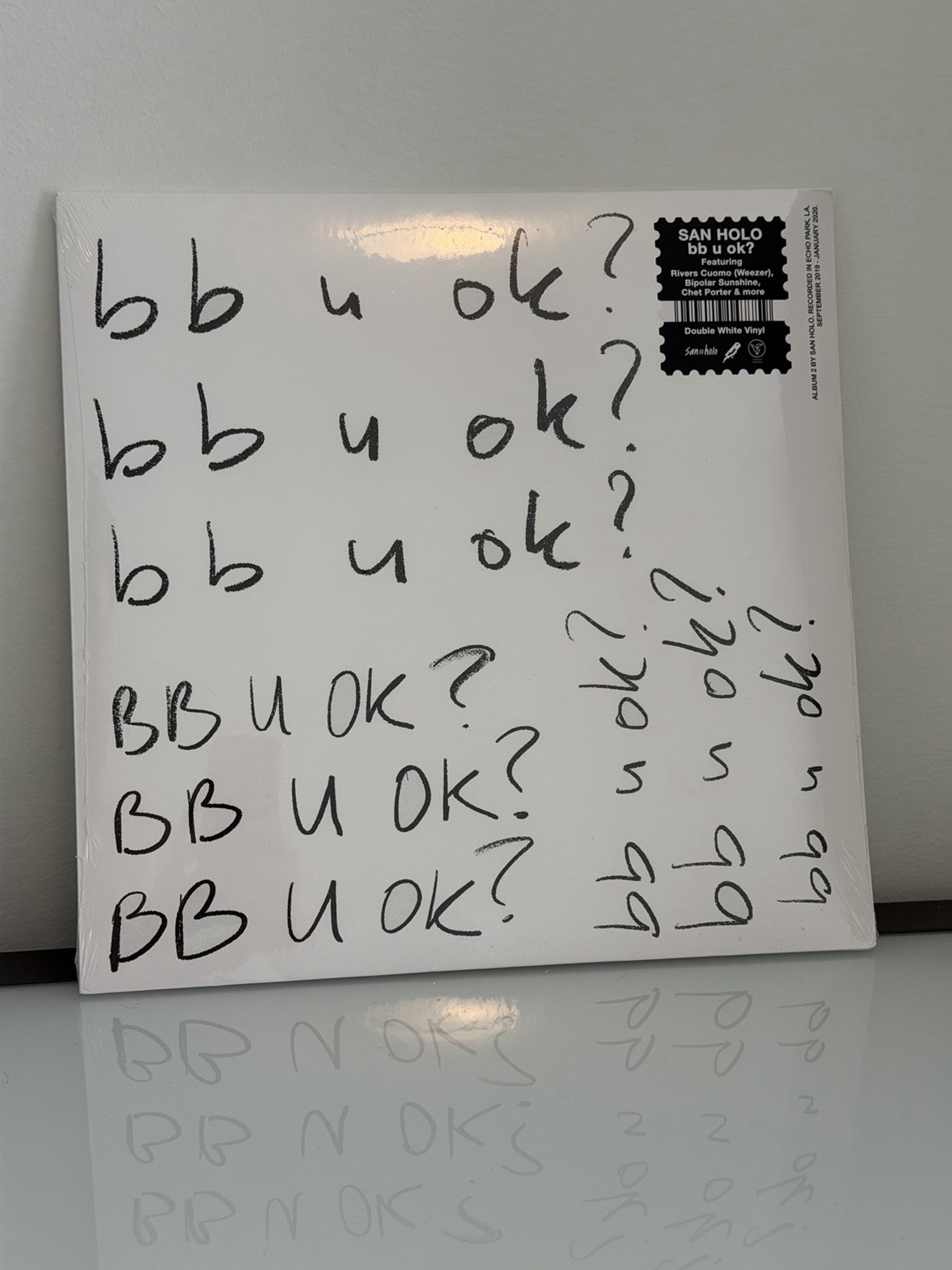 Bb U Ok? San Holo Double White Vinyl