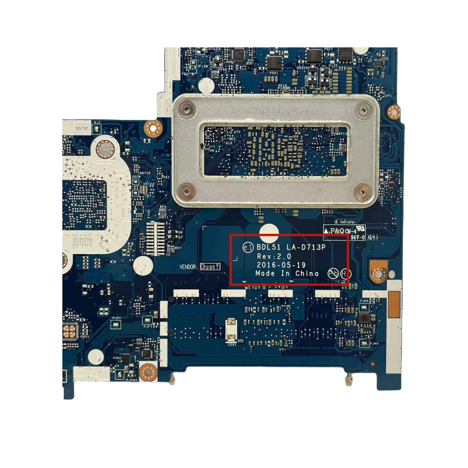 BDL51 LA-D713P For HP Pavilion 15-BA Motherboard AMD A10-9600P CPU 854958-601