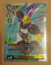 Achillesmon BT10-040 R Xros Encounter Digimon TCG NM