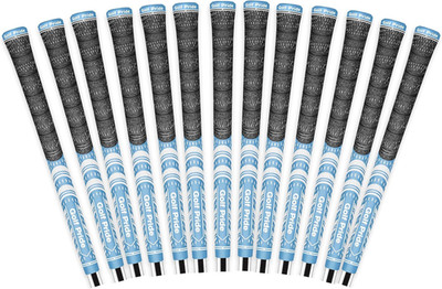 MCC All-Weather Golf Club Grip - Light Blue/White, Moisture-Wicking Design