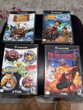 Lotto 4 giochi Nintendo GameCube stagione aperta, Tak Juju, Gli Incredibili, Muppets