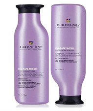 Pureology Hydrate Sheer Shampoo & Conditioner Duo Set 266ml Uk Seller