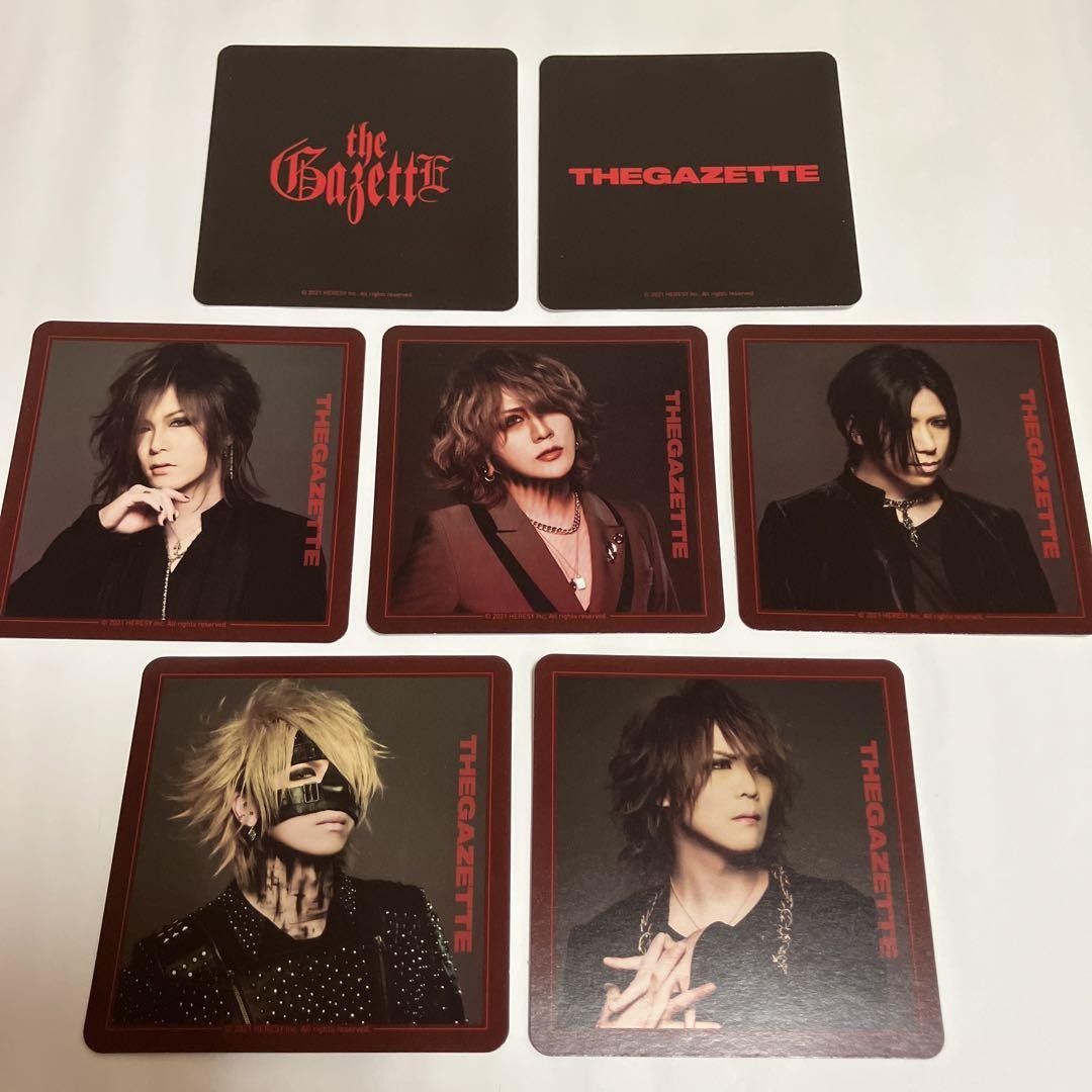 the GazettE コースター　コンプセット　MASS THE GAZETTE COASTER COMPLETE SET MASS | eBay