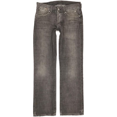 G-Star Ruger  Herren Grau Straight Regular  Jeans W33 L34 (105614)