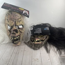Halloween mask 2 pack rubber (PMG) Paper Magic Group Brand New Mangy Menaces 🎃