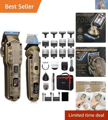 Akku Profi Haarschneidemaschine Trimmer Set Set Herren Haarschneidemaschine