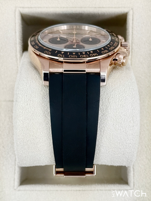 NEW 2025 Rolex Daytona 40mm 126515LN Rose Gold Oysterflex Sundust