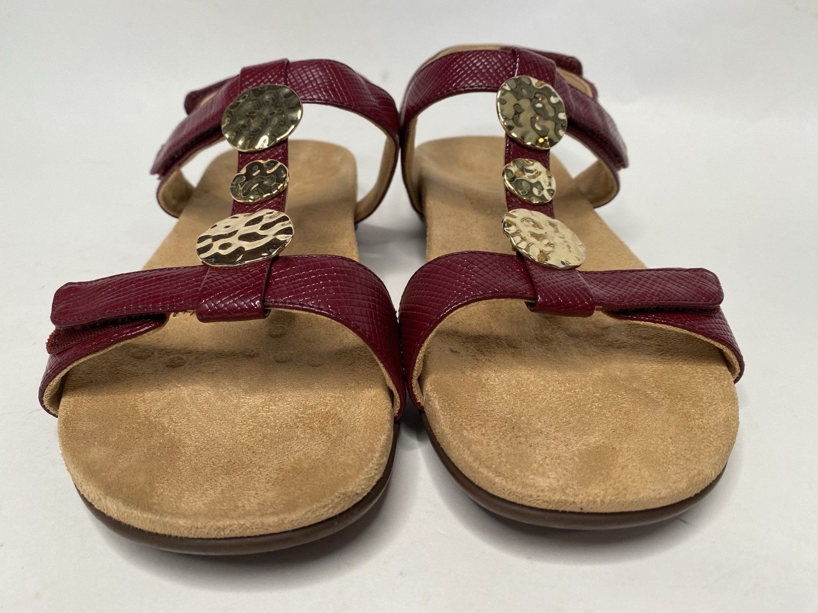 Vionic  Burgundy Adjustable Arch Support Comfort … - image 5