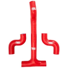 SamcoSport Radiator Hose Kit with Thermostat Bypass Red For Beta 350 RR-S