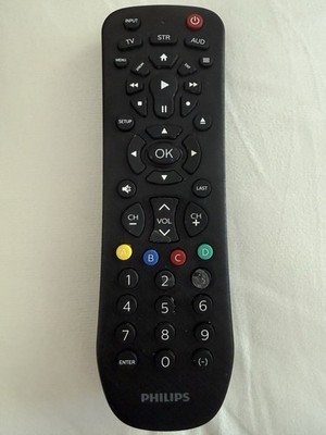 PHILIPS 27 Multi Function 3-DeviceTV STR AUD  Universal Remote Control