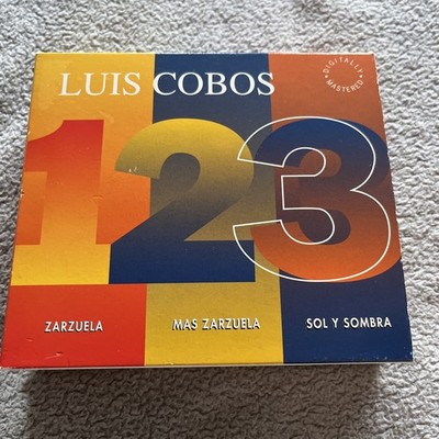 Luis Cobos Royal Philharmonic 1 2 3 CD Set Zarzuela Mad Zarzuela Sol Y Sombra